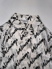 Balenciaga 2021 Script Logo Tunic Tunic